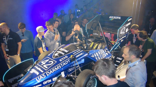 Rollout FaSTDa F16 Rennwagen