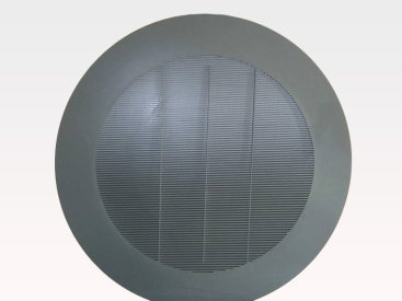 Wasserstrahlgeschnittene, feinste Gitterstruktur