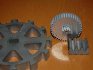 Wasserstrahlgeschnittene Zahnräder
